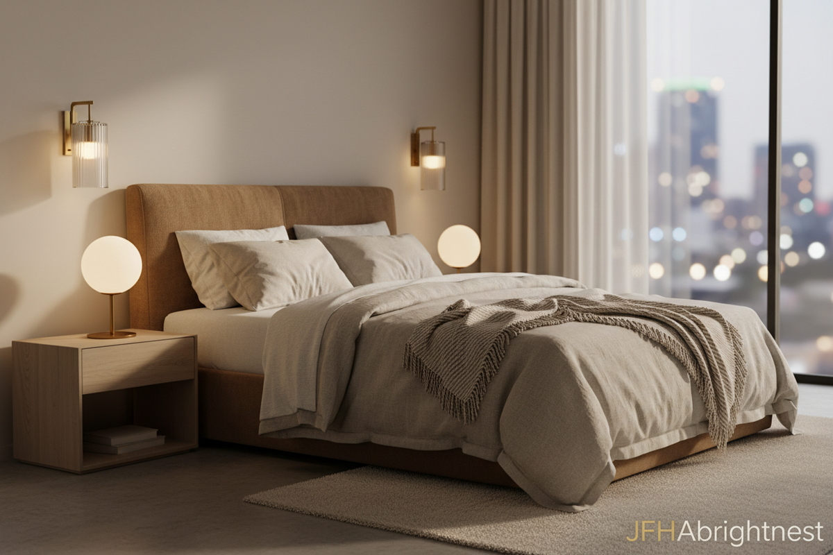 Hero Image 2 – Bedroom Lamp Scene