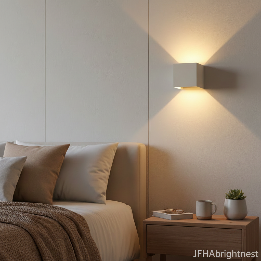 Norvik wall light with warm white LED, indoor version