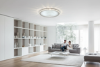 Eliza Crystal Ceiling Light - Clear - Living Room