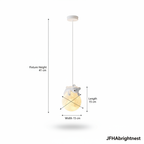 Dimension diagram showing fixture height 41cm, width 15cm, length 15cm