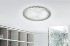Eliza Luxury Crystal Ceiling Light - White Light