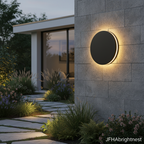 Klyne - Black Round Outdoor