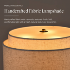 Square lampshade detail image translated into English