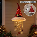 LED Santa hat hanging Christmas light 50cm – Red Santa Hat
